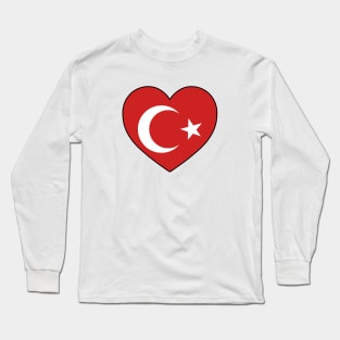 Heart - Turkey Long Sleeve T-Shirt